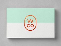 business cards for Wondrous Co. by Mitch Bartlett
