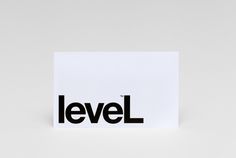 Level Improvements — Studio Hi Ho #card #print #identity #business