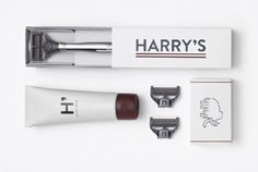 Harrys #packaging #logotype #identity #branding