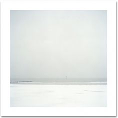 u-turn : Christian Tochtermann #snow #belgium #sea #photography #beach