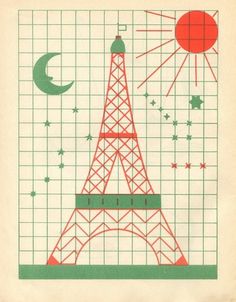 tumblr_l93muoHYW61qzw9h4o1_500.jpg (Immagine JPEG, 499x640 pixel) #grid #illustration #paris