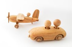 aprilandmayMINI #wood #plane #plain #car #toy