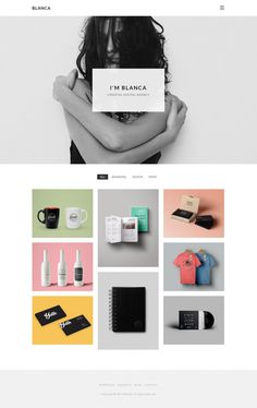 Blanca – Clean and Minimal Portfolio