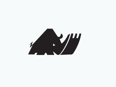 Rhino by Mike Bruner #logo #type #desig