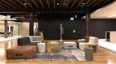 Old Factory Turned to Cozy Office Space - #office, office design, office space, #interior, interior design