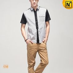 Designer Mens Short Sleeve Shirts CW100319 #shirts #sleeve #short
