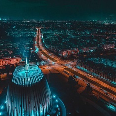 Warsaw at Night: Cinematic Urban Photography by Luke Pomotowski