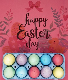 Happy easter day Free Psd. See more inspiration related to Flower, Mockup, Floral, Heart, Template, Leaf, Animal, Typography, Chicken, Spring, Leaves, Celebration, Happy, Font, Bow, Holiday, Mock up, Easter, Plant, Religion, Egg, Painting, Calligraphy, Lettering, Traditional, Blossom, View, Up, Day, Top, Top view, Carton, Cultural, Tradition, Mock, Seasonal, Egg carton and Paschal on Freepik.