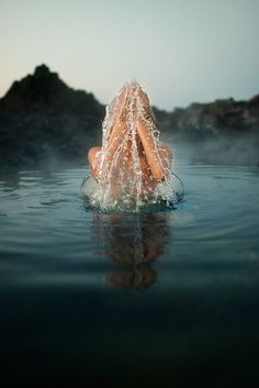 Lena in the water by Gunnar Gestur Geirmundsson #photography #water
