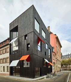 Mixed-Use Building in Strasbourg by Dominique Coulon & Associés