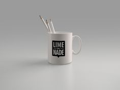 Lime & Nade Identity #design #mug #branding