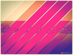 Inside the Edge on the Behance Network #poster #pink #art