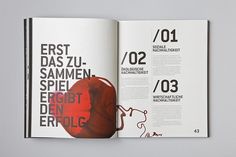 SUSTAINABILITY REPORT on the Behance Network #catalog #print #layout #typography