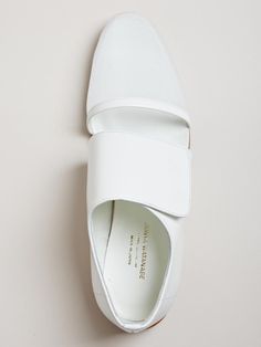 Junya Watanabe Womens Mesh Toe Shoes #white #shoe