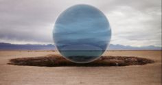 Cy Tone - /ˈsɑlɪd/ - http://bit.ly/UtElRZ https://www.facebook.com/media/set/?set=a.928021367224742 #computer #bizarre #globe #generated #landscape #photography #sphere #surreal #desert