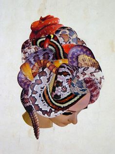 Javier Pinon #snakes #collage