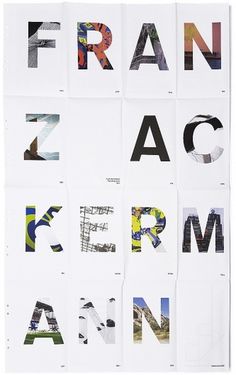 Research and Development #folding #poster #typography