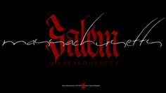 Salem #1692 #halloween #fraktur #gothic #salem #witch #massachusetts #witchcraft #usa #trials
