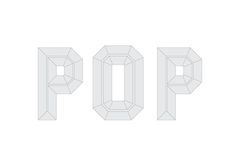 POP Bevel on the Behance Network #typography