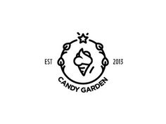 Candy Garden Original: http://ift.tt/1ccqrJe #vector #line #badge #logo #work