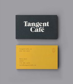 edeux:Tangent Cafe, Fivethousand Fingers #business card