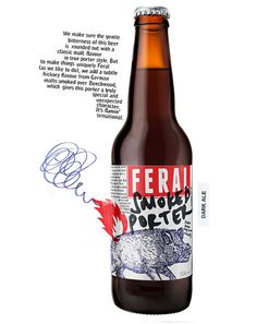 Feral Smoked Porter Bottle #campaign #beer