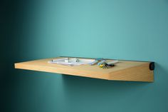 Fju – linear desk with two functions: workspace and shelf #furniture #desk