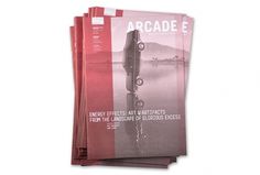 ARCADE 29.2 | Björn Soneson #arcade #red #print #design #soneson #cover #direction #art #magazine #bjorn