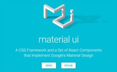 Google Material UI Design Frameworks