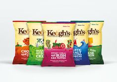 Keoghs crisps #packaging #snacks #branding #illustration #pig #design #packaging #snacks #branding #illustration #pig #design