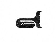 FFFFOUND! | Dribbble - Whaley Logo by Gert van Duinen #whale