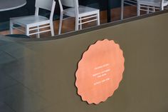 the penny drop cafe by pop and pac melbourne australia beautiful interior design branding logotype copper wood graphic modern coffee inspira
