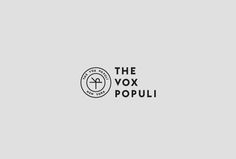 The Vox Populi by Sam Curtis #logo #circle #mark #symbol
