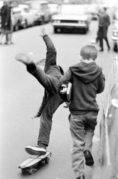 Life Magazine, Bill Eppridge. Skateboarding, Central Park, New York City, 1965 #white #city #skateboarding #black #park #1965 #central #york #nyc #life #new