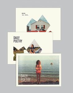 Daily Poetry on the Behance Network #graphics #clara #fernndez #design #poster #type