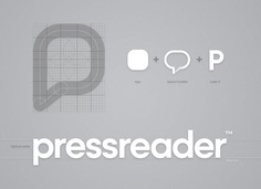 New Logo and Identity for PressReader done In-house