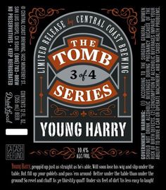 Central Coast Young Harry #packaging #beer