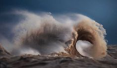 The Freak Liquid Mountains Of Lake Erie by Dave Sandford #Photography #lake #liquid #art #unique