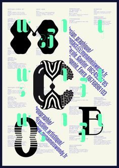 PQCSL/ Pourvu que ce soit lisible #letter #poster #typography