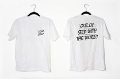 www.dontsleepmagazine.com #sleep #don #shirts #typography