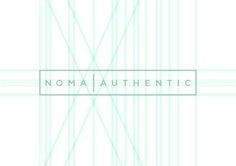 Noma Authentic on Behance #logo #identity