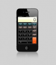 Iphone calculator Free Psd. See more inspiration related to Iphone, Calculator and Vertical on Freepik.