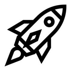 See more icon inspiration related to rocket, seo and web, startup, rocket launch, space ship launch, rocket ship, space ship and transport on Flaticon.