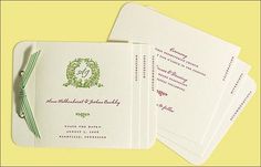 Design Gallery for Elegant Wedding Invitations, Wedding Announcement Cards & Letterpress Stationery - Dauphine Press #wedding
