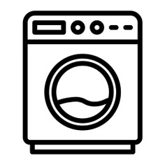See more icon inspiration related to household, fashion, furniture and household, electrical appliance, housekeeping, washing machine, electronics and laundry on Flaticon.