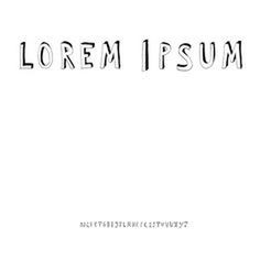 LOREM IPSUM #typography #handmade (C) [ catrin mackowski ]