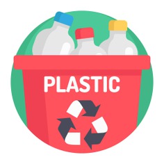 See more icon inspiration related to plastic, trash, bin, plastic bin, ecology and environment, recycling bin, ecology, recycling, garbage and recycle on Flaticon.