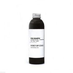 Sort of Coal : Kuro Shampoo #packaging #label #simple #minimal #type #typography