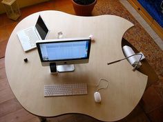 Apple Office #apple #office #desk