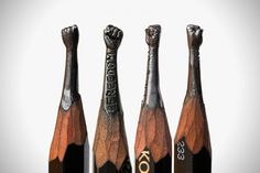 Amazing Pencil Micro Sculptures by Salavat Fidai #Pencil Art #Sculpturing #Micro Art